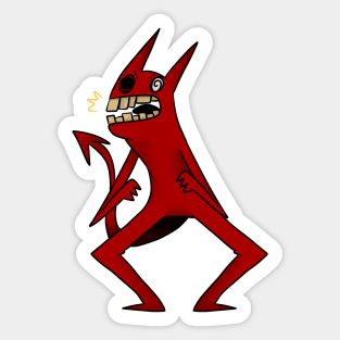 mad boy Sticker